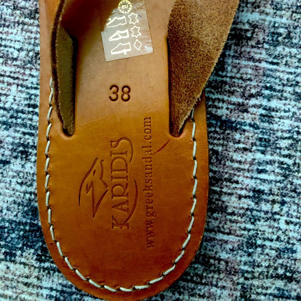 Karidis leather sandals - Greek style